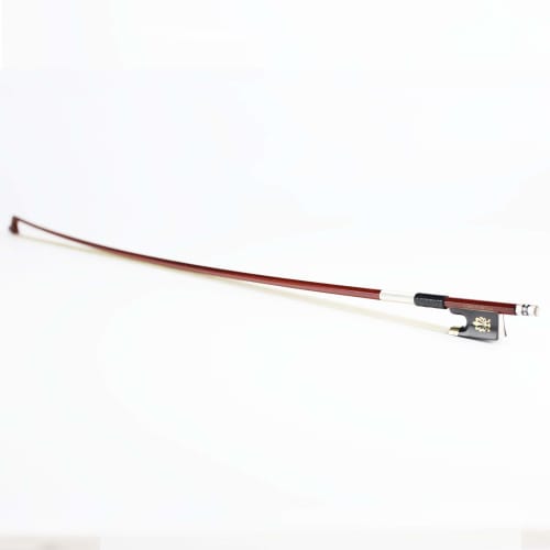 VingoBow Carbon Violin Bow with Pernambuco Performance and Mongolian Horsehair Skin, Pernambuco Model 125V