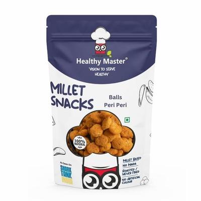 Sağlıklı Master Darı Topları Peri Peri (150 GM), Lezzetli & Sağlıklı Atıştırmalıklar