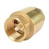 High Quality Brass Vertical Check Valve 1/2 '' -4 '' Inch Internal Thread Spring Check Valve Anti Backflow Vertical Check Valve