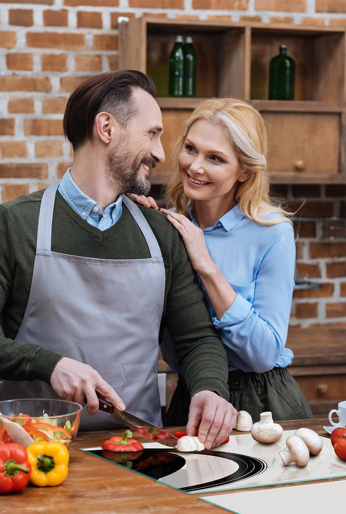 SZKLANA PŁYTA OCHRONNA NA KUCHENKĘ 85x52 KOT