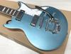 ARIA ProII PHBL Phantom Blue Aria Pro2 Electric Guitar SG Type Bigsby Tremolo Phantom Blue Outlet 212-MK2