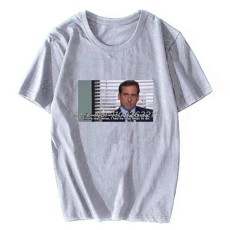 Tricou Omaggio Michael Scott The Office Bărbați Tricou Noutate Tv Dwight SchruteJim Halpert Tricouri Bumbac