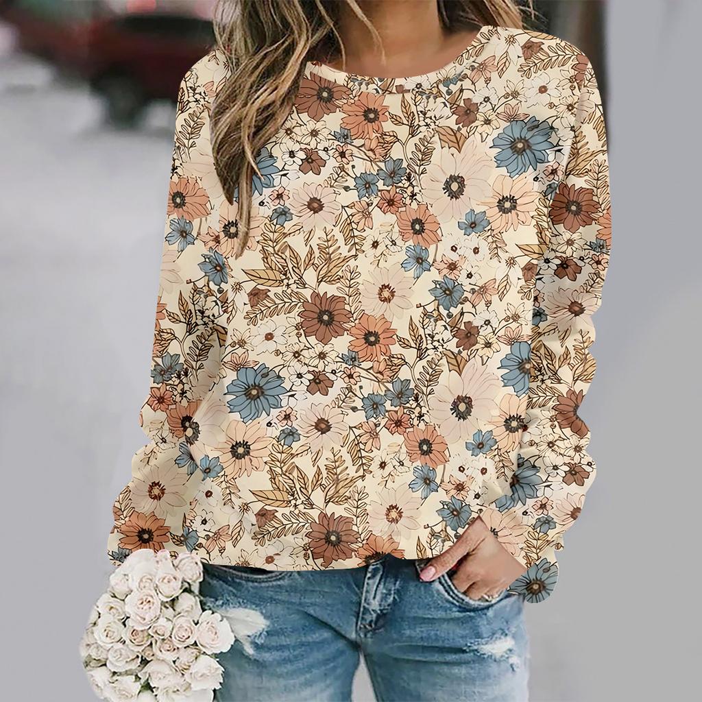 Evropská a americká móda nadměrných velikostí 2025 Dámské elegantní tričko s dlouhým rukávem a výstřihem do V