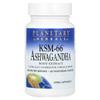Planetary Herbals, KSM-66® Ashwagandha Rotextrakt, 600 mg, 60 Vegetabiliska Kapslar (300 mg per kapsel)
