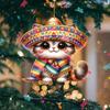 Ornament Car Cat For Automotive Interior Christmas Tree Style Decoration Pendant