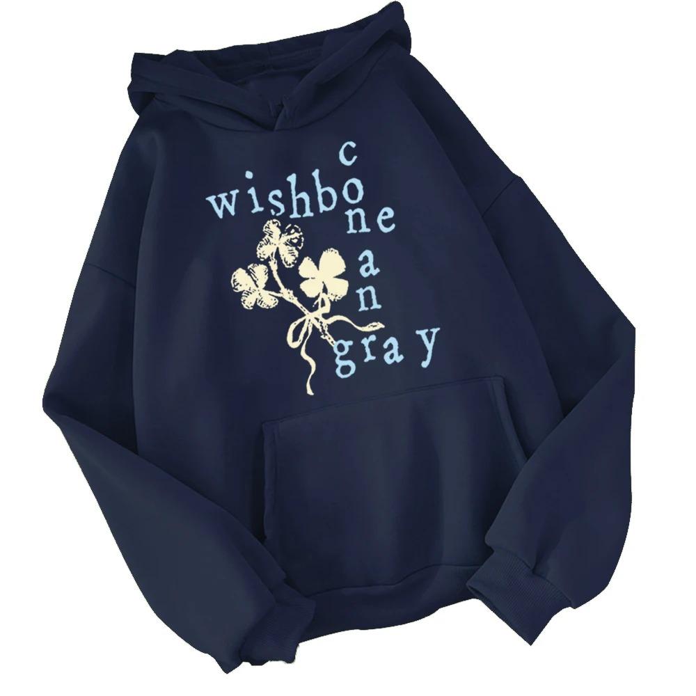 Conan Gray Wishbone 2026 Felpa Harajuku Hip Hop Pullover Top Felpa Y2k Maniche Corte Streetwear Classico alla Moda Cotone