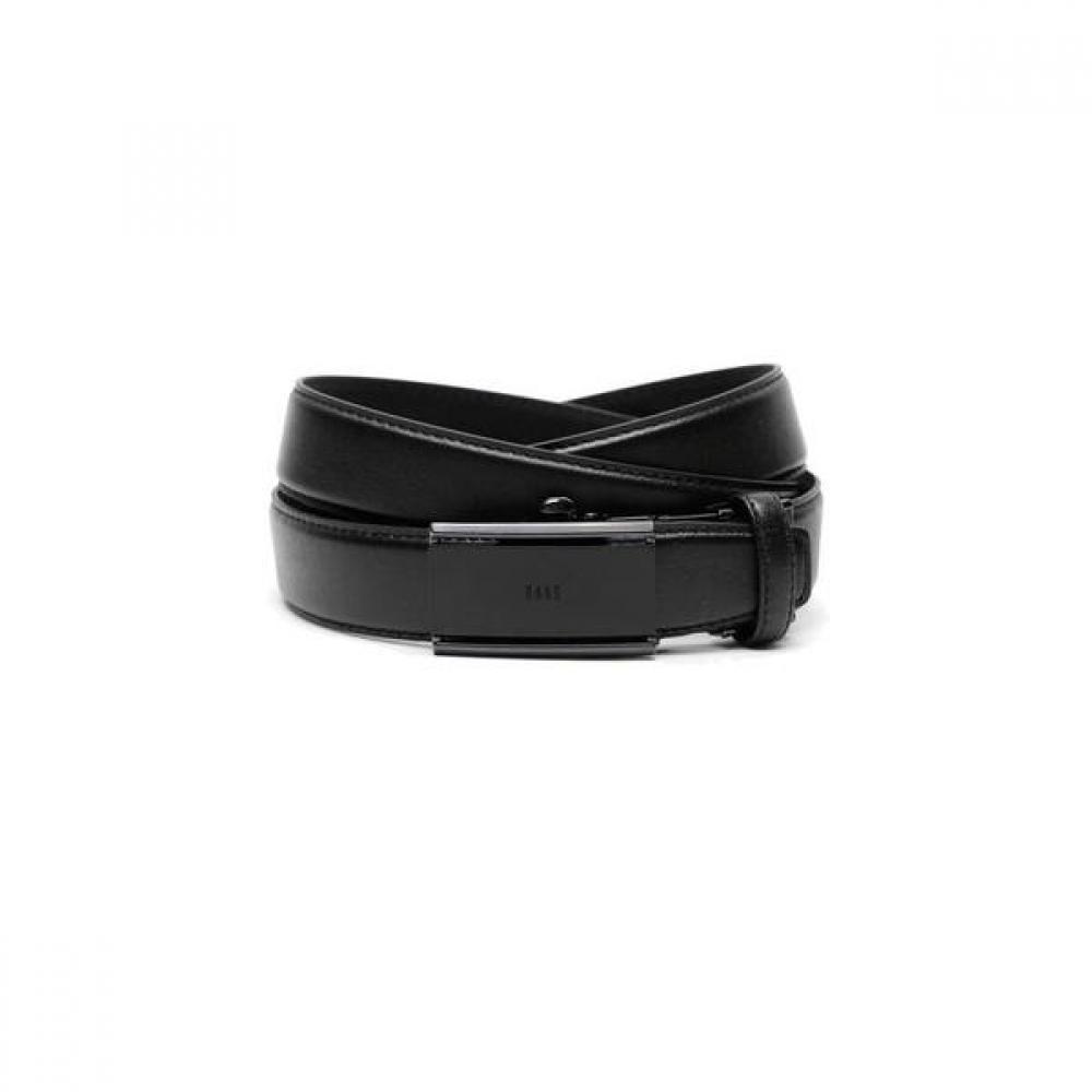 

Daks Black Logo Pattern Leather Belt Dbbe2f711bk Single option