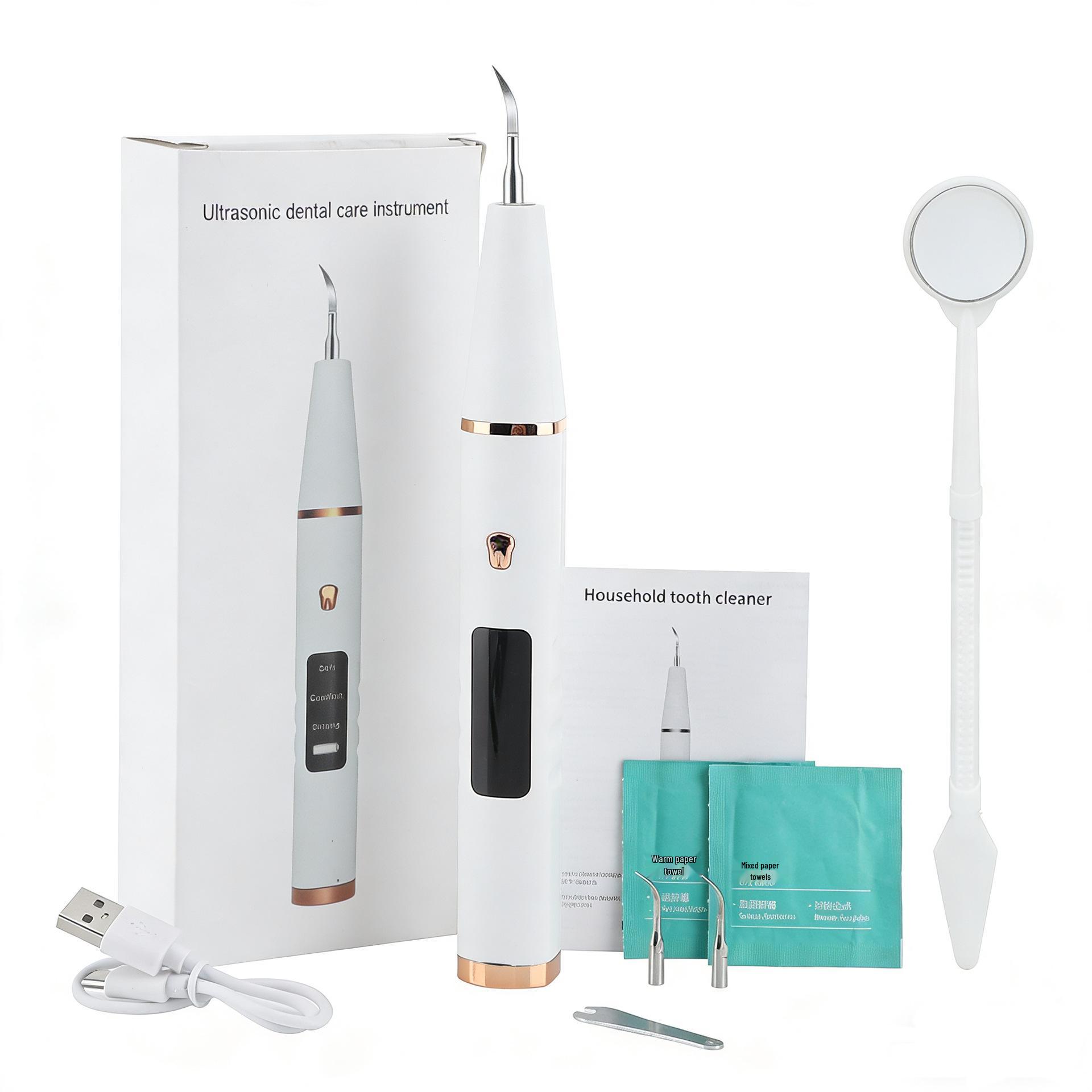Ultrasonic Electric Tooth Cleaner & Whitening Device