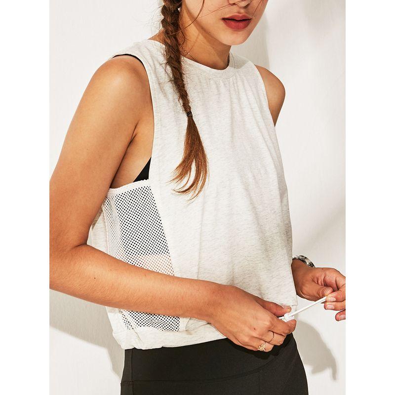 Women's Running Sports Outdoor Cutout Blouse Yoga Vest