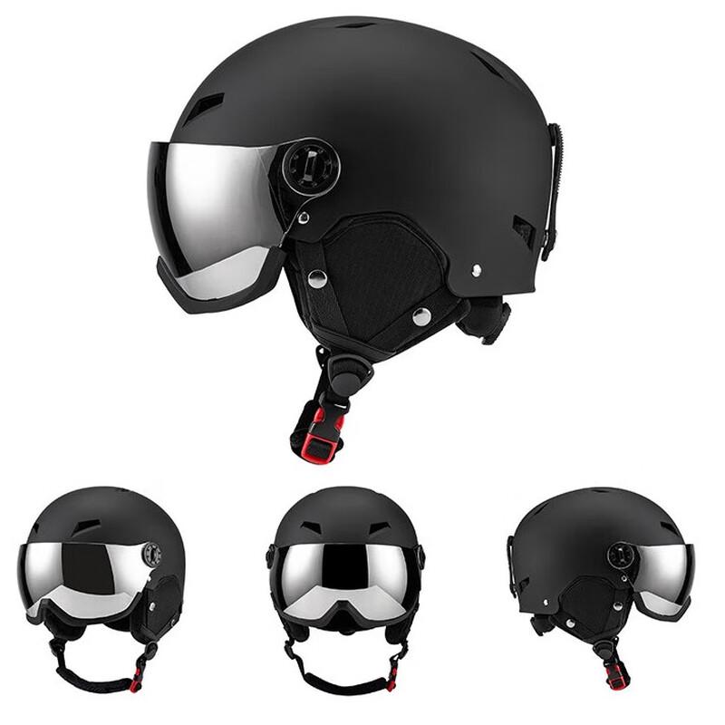 KA EN Warm Ski Helmet with Goggles