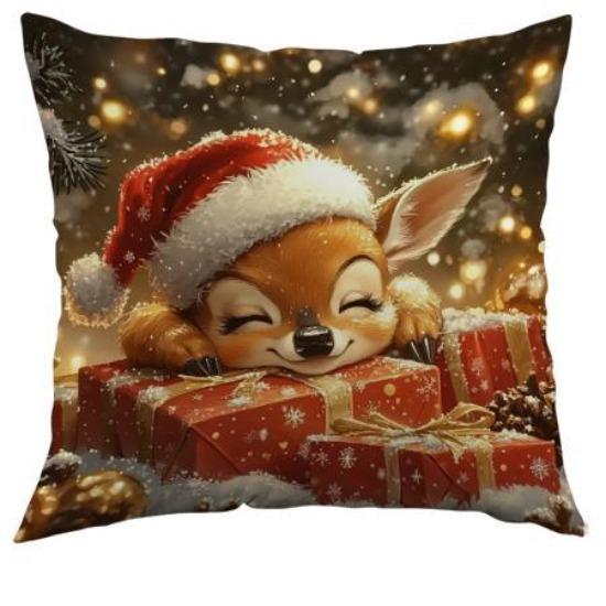 

Новые Рождественские наволочки для гостиной с принтом, Декоративные наволочки, Скандинавские Рождественские наволочки 45*45cm