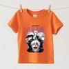 Jujutsu Kaisen Gojo Anime Print Baumwoll-T-Shirts für Jungen Mädchen Kinder Kurzarm Sommer-T-Shirt Lässig Tägliche Kleidung