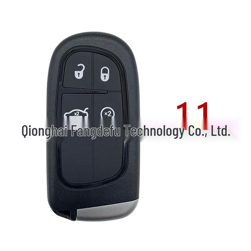 Key Shell for Jeep, Chrysler, Dodge, RAM, and Durango