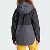 Adidas Xperior 2L Lined Rain.Rdy Anorak Color Block Logo Outdoor Sports Hooded Ski Jacket Women Jacket Black IB4229
