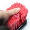 Car  Soft  Bristled  Brush Long-handled Red Hair Brush Red Head Wheel Cleaning Brush Cleaning Tool