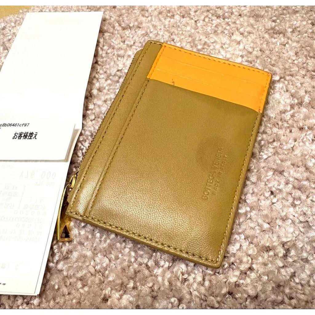 Used BOTTEGA VENETA Fragment Case Card Case
