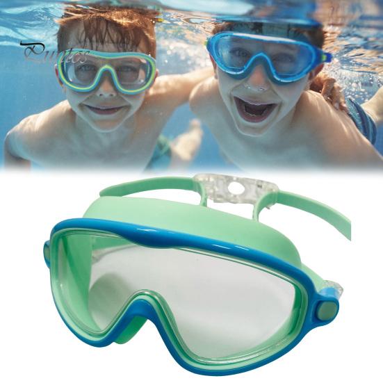Kids Swim Goggles Anti-Fog UV Protection Leak-Proof Pool Swimming Goggles with Nose Clip Earplugs for Boys Girls Youth Toddler 3-15 Years