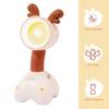 Luz noturna de cabeceira com desenhos animados, adorável, sem cintilação, alimentada por bateria, mini tamanho, decorativa, lâmpada noturna para quarto