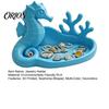 Minimalist Vanity Tray Seahorse Coral Jewelry Tray, 3D Printed Ocean Themed Ring Earring Decorative Trinket Holder, Dish for Table Desktop Storage