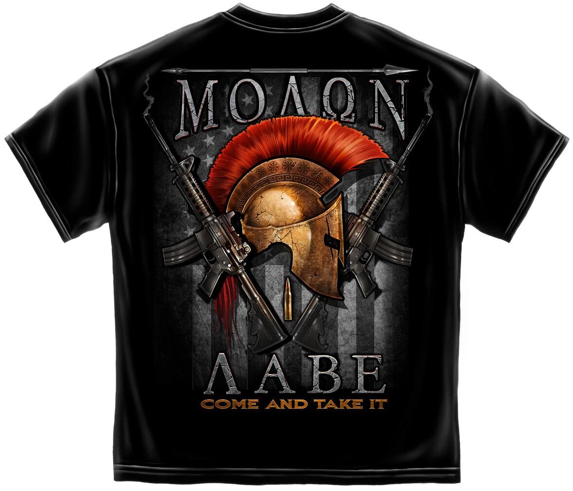 New MOLON LABE T Shirt NRA XL