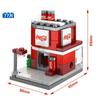 Building Blocks Mini Street View Building Blocks Compatible Building Blocks Children's Educational Assembling Building Blocks