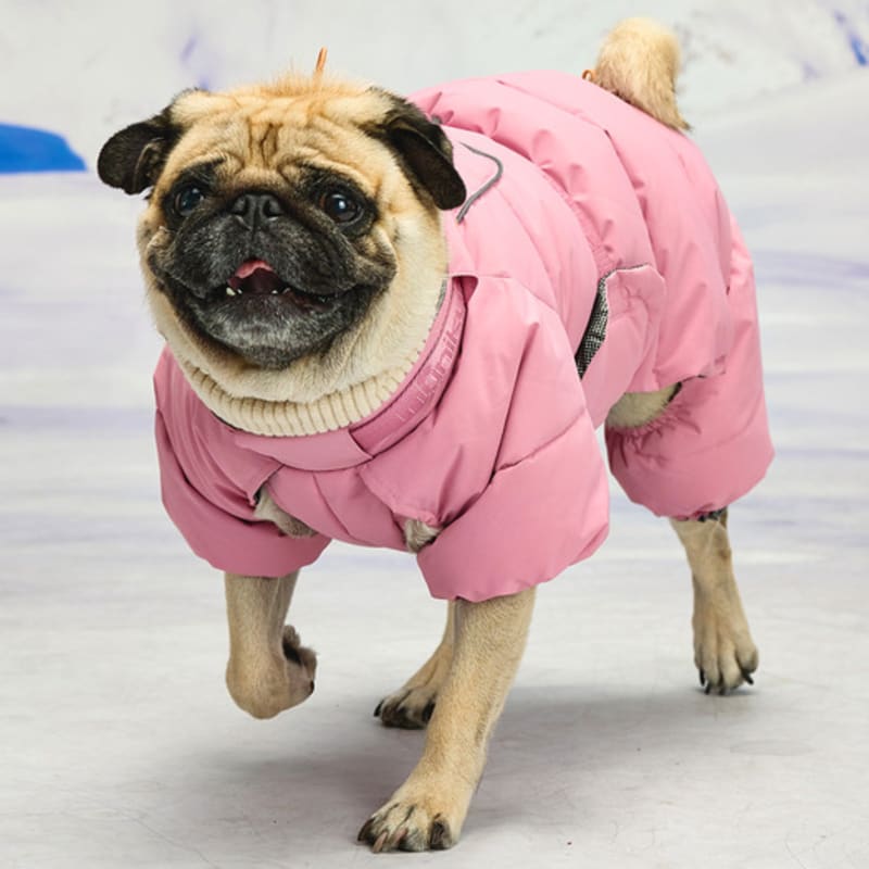 MUNIKUND Thermal Up Padding Air 2 Overall - Dusty Pink