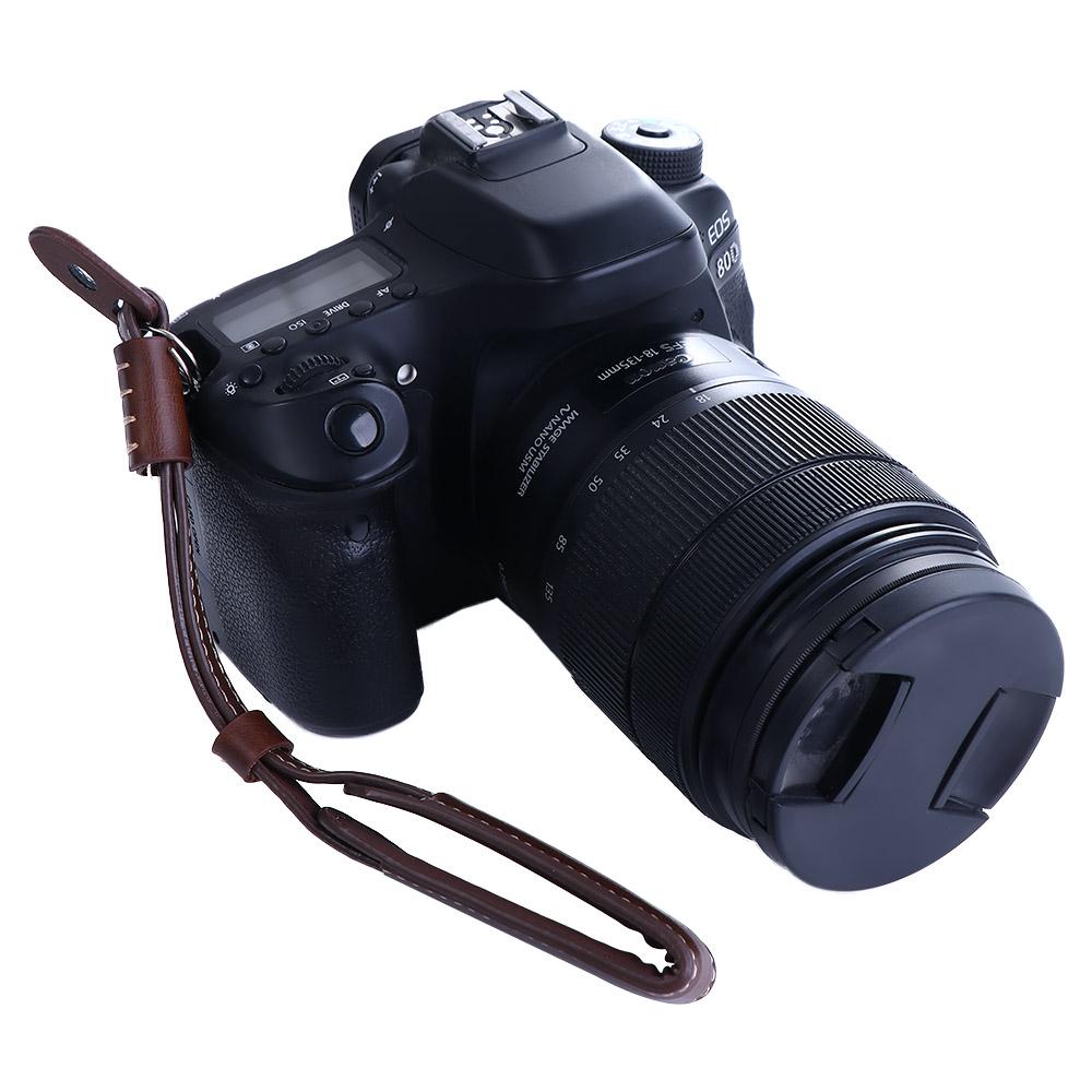 Camera Equipment PU Leather Hand Rope Lanyard Camera Strap Hand Strap Strap Grip Wrist Hand