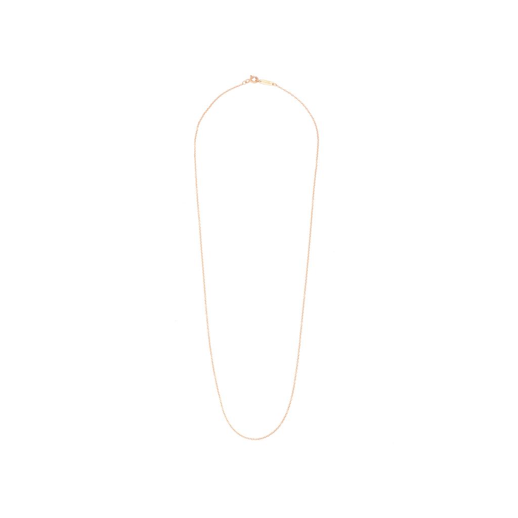 Tiffany & Co. Exquisite Elegant 18K Rose Gold Necklace Women Necklace GRP02985
