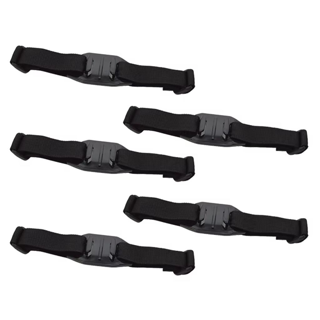 Adjustable Helmet Camera Mount Holder For Cycling Skiing And Adventure Sports With Stable Attachment