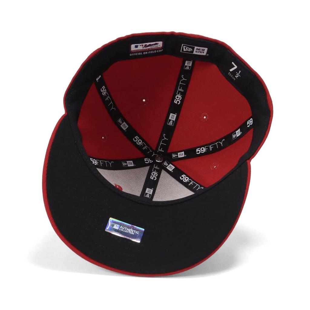 New Era 59FIFTY MLB St. Louis Cardinals Game Baseball Cap Size 7 5/8, On-Field Hat with UPF50+, ACPERF STLCAR GM 25J