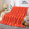 Tangerine Gitter Flanell Decke Warm Weich Halloween Weihnachten Dekorativ Sofa Warm Gemütlich Ganzjahres Geschenk