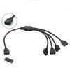 Professional 11V/1V ARGB Extension Cable 1Pin Universal RGB Splitter Cord Female to Female Computer Case Fans Adapter PC Build