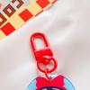 1Pc Cartoon Keychain Creative Cute Pendant Oraments Backpack Hanging Decoration Mirror Keychain