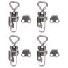 4PCS Toggle Latch Clamp Stainless Steel Strong Load Capacity Toggle Catch Latch Lock Clamp for Boat
