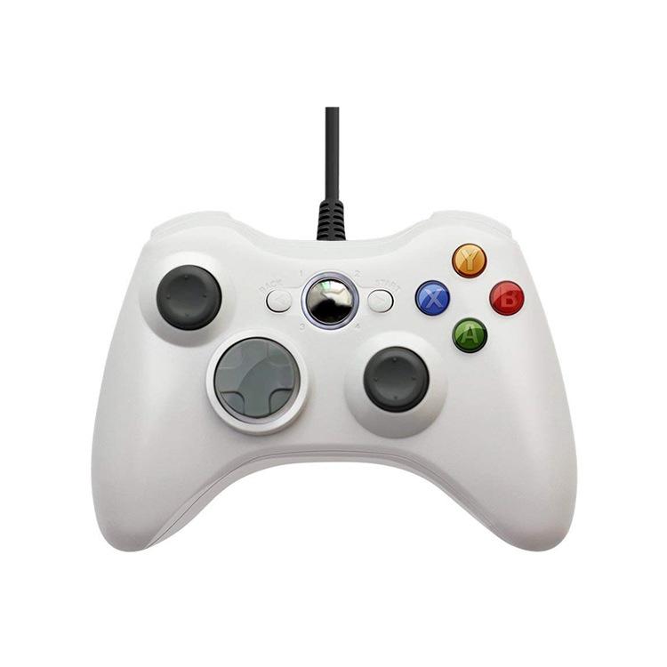 Applicable to for 360 PC TV Steam Multi-Platform Compatible Wired Gamepad with Linear Trigger 360 Handle