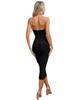 Womens Glossy Bodycon Lingerie Dress High Stretch Fabric Nightclub Attire