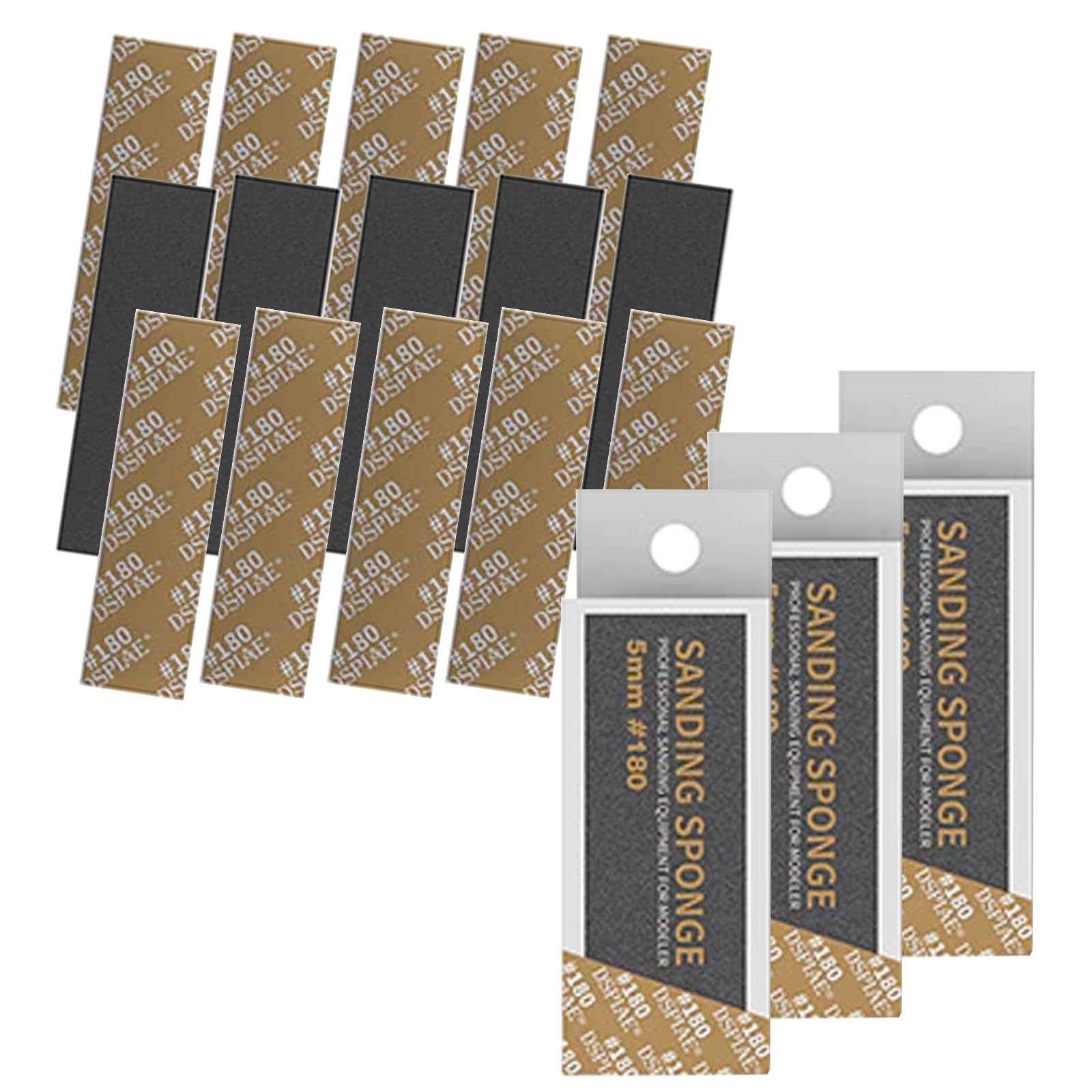 

DSPIAE Набор высокопрочных губчатых напильников 72 мм x 20 мм 5 штук x 3 коробки от Various Winning [Авторизованный продавец] #180 (СС5-180) [Рекомендуемые модели]