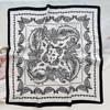Vintage Paisley Print Square Scarf 70cm Elegant Women S Accessory
