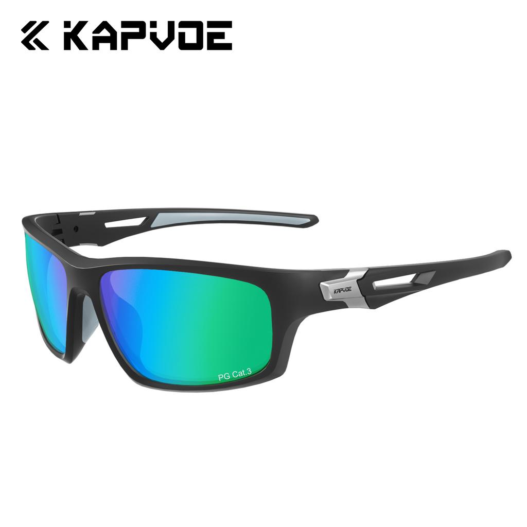 Kapvoe Polarized Sunglasses Fashion Glasses Men UV400 Sun Glasses for Women Cycling Fishing Driving HD Lens Outdoor TR90 Eyewear
