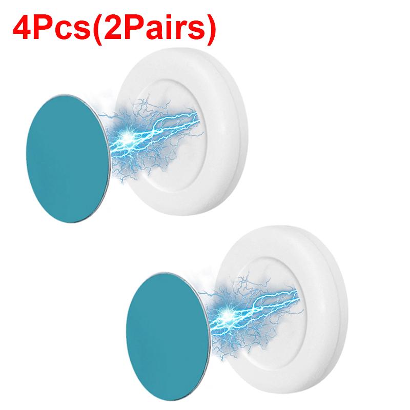 2/24Pcs Magnetic Hooks Wall Mount Strong Magnet Remote Control Holder Key Fridge Sticker Storage Hooks Home Decor Organizer Hook