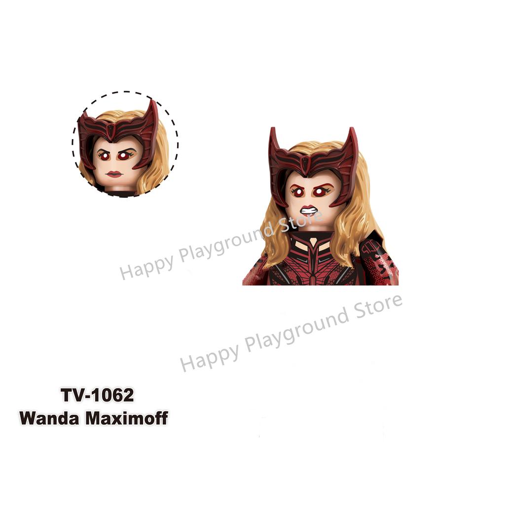 New Anime Super Cartoon TV Movies Heroes Bricks Toy Building Blocks for Kids Collect Toys Model Birthday Gifts