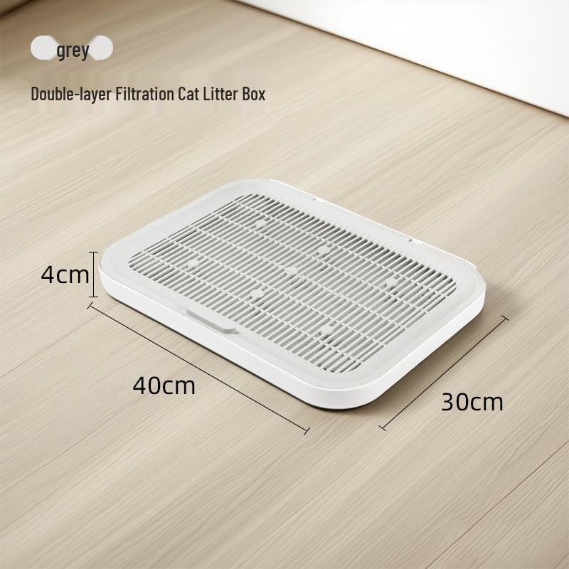 Cat Litter Mat - Anti-Tracking, Double Layer, Large Size, Cat Supplies