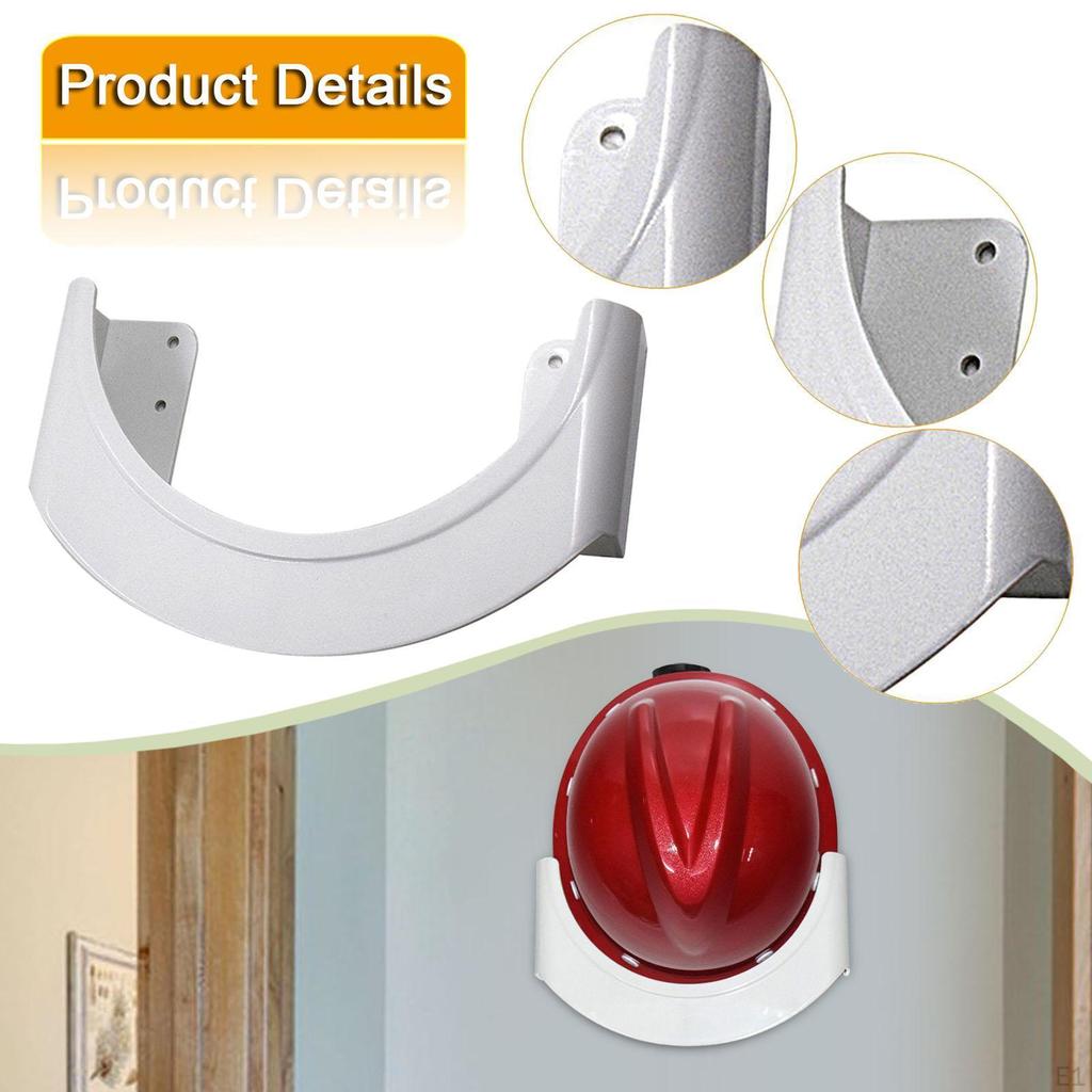 Hard Hat Placement Hanging Rack, Work Helmet Organizer, Easy to Install Storage Rack for