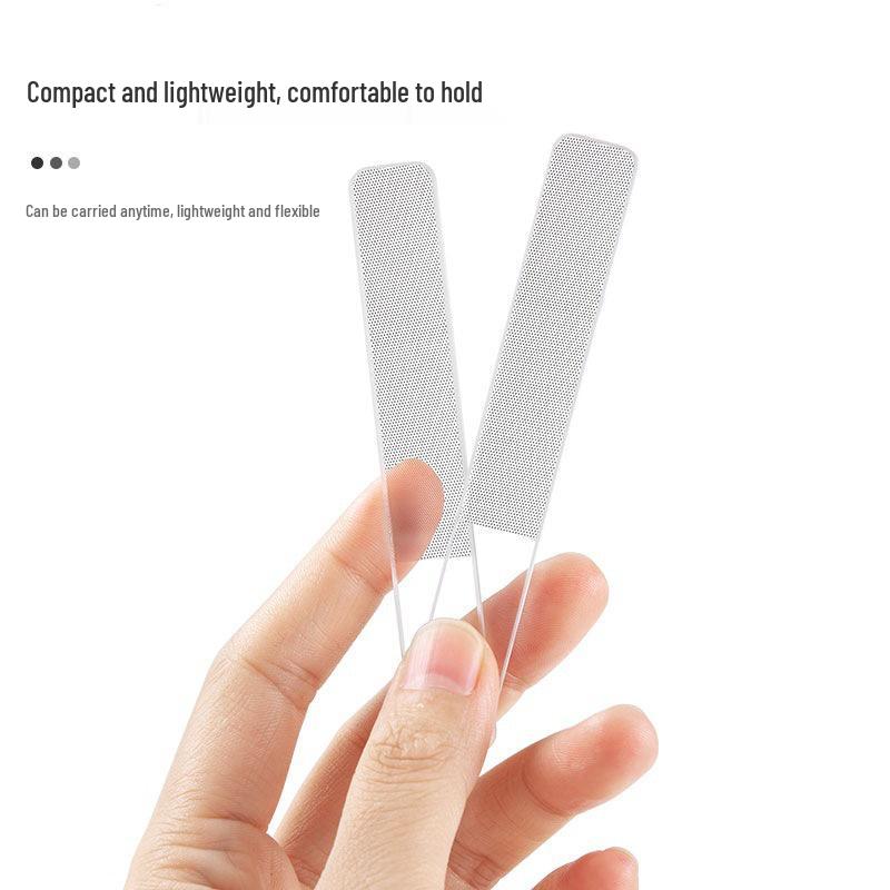Nano Glass Portable Nail File - Long Strip Manicure Tool