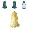 Howls moving Castle Sophie Damen Knopfleisten-Brustkleid Cosplay Uniform