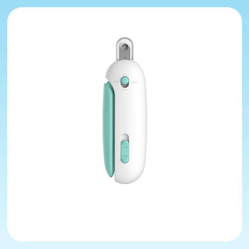Gravity Push Adjustable Pet Nail Clippers for Cats & Small Animals - Beginner-Friendly Scissors with Round Hole Design