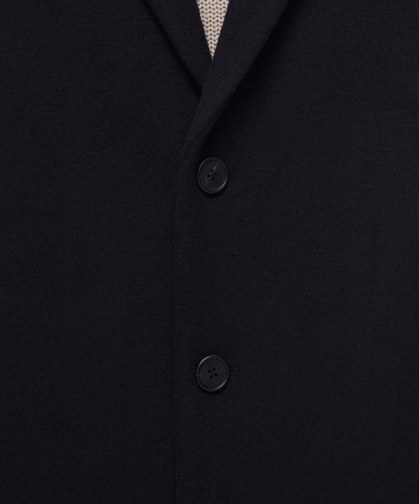 Musinsa Standard Cashmere Blend Oversized Single Coat [Navy]