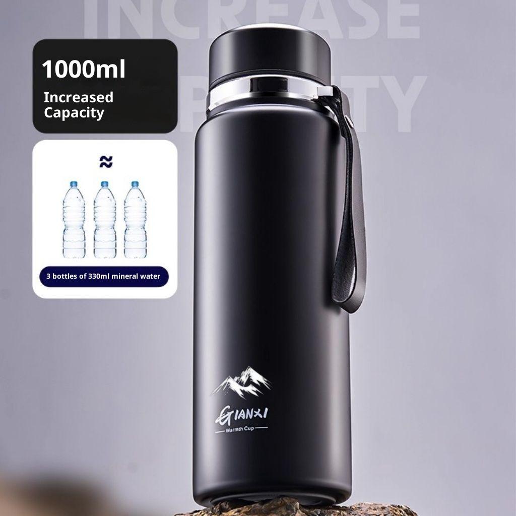 Gianxi 316 Stainless Steel Insulated Cup Large Capacity Portable Outdoor Water Cup For Winter Simple Tea Water Separation