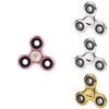 Metal Clover Finger Spinner Toy With Durable Alloy For Stress Relief And Focus Enhancement