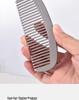Pure Titanium Alloy Portable Massage Comb for Girls - Salon-Quality Hairdressing Tool